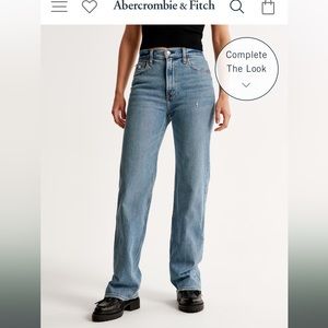 Abercrombie LONG 90’s relaxed high rise - curve love